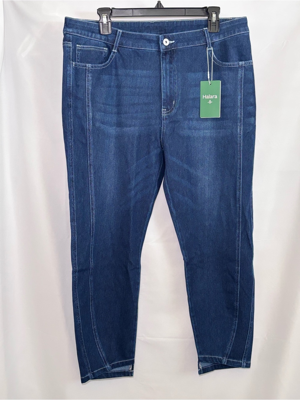 Halara Flex Mid Low Rise Skinny Jeans Stretch Denim Everyday Comfort